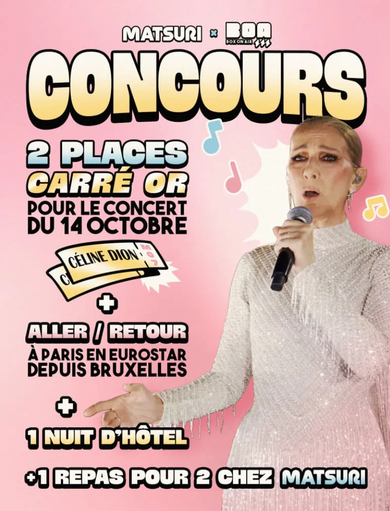 Concours Céline Dion
